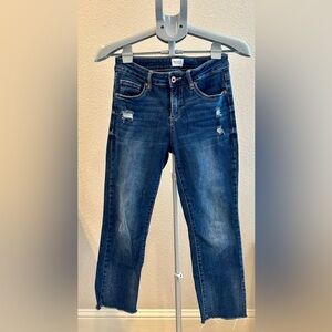 Classic Blue Distressed Women Jeans